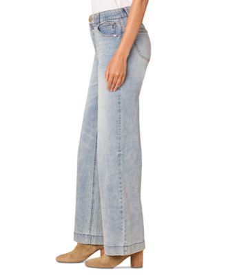 Petite AB Solution High-Rise Wide-Leg Jeans