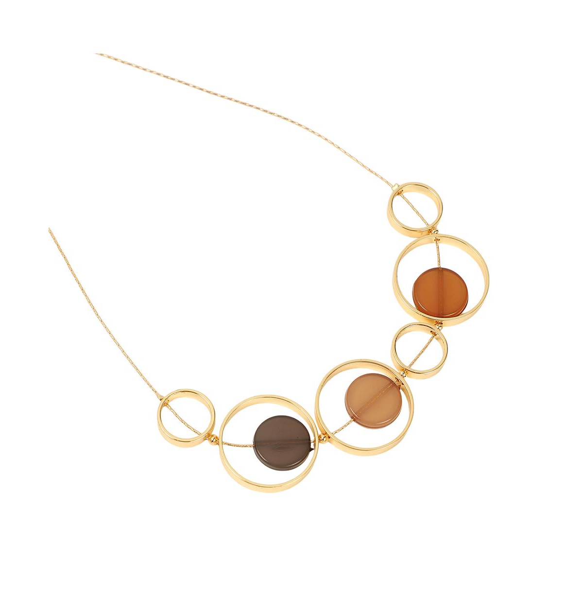 Sohi Women's The Orb Collar Necklace In Gold