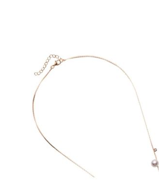 Women's Floral Drop Negligee Necklace