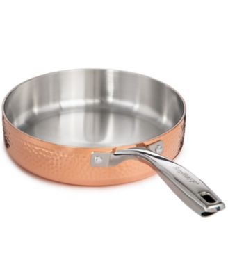 Tri-Ply 8" Deep Skillet, Hammered