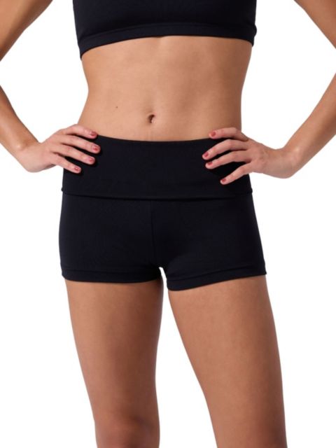 Трусы-шортики Fold-Over — Capezio, цвет: Чёрный