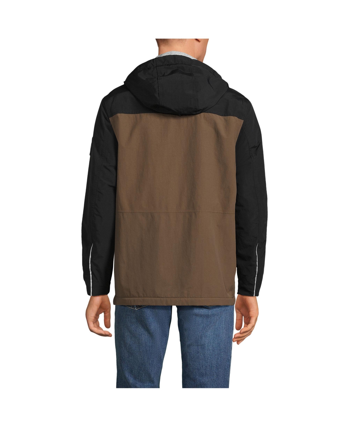 Lands' End Men's Squall Waterproof Insulated Jacket -black