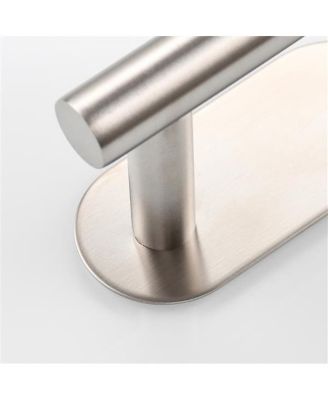 Stainless Steel Toilet Paper Holder Adhensive Tissue Paper Roll Holder for Bathroom