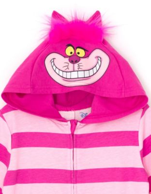 Toddler Boys Disney Cheshire Cat Zip Up Coverall Tail
