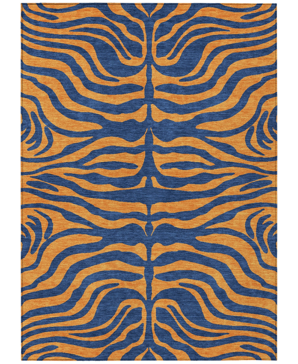 Addison Chantille Machine Washable Acn1043 8'x10' Area Rug In Navy