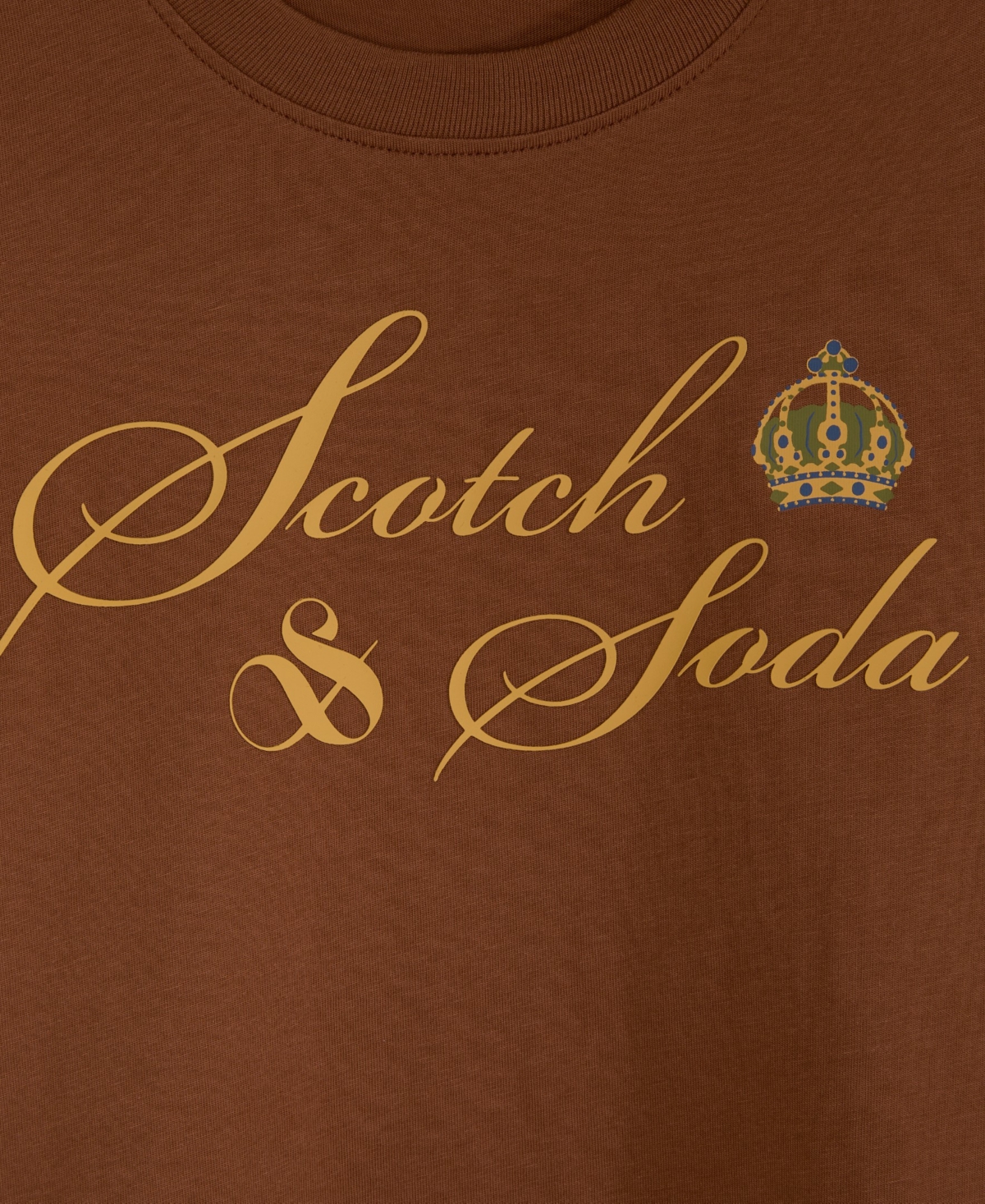 Scotch & Soda Big Boys Short Sleeve Graphic Tee In Night Owl