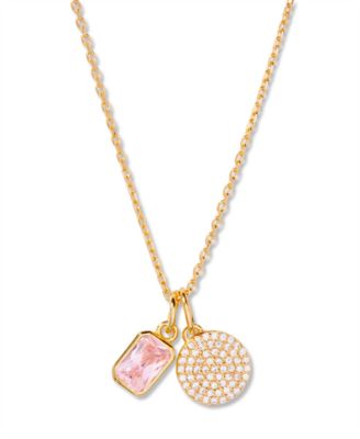 Adeline Charm Birthstone Necklace