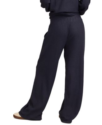 Women's Cloud Waffle Wide-Leg Pants