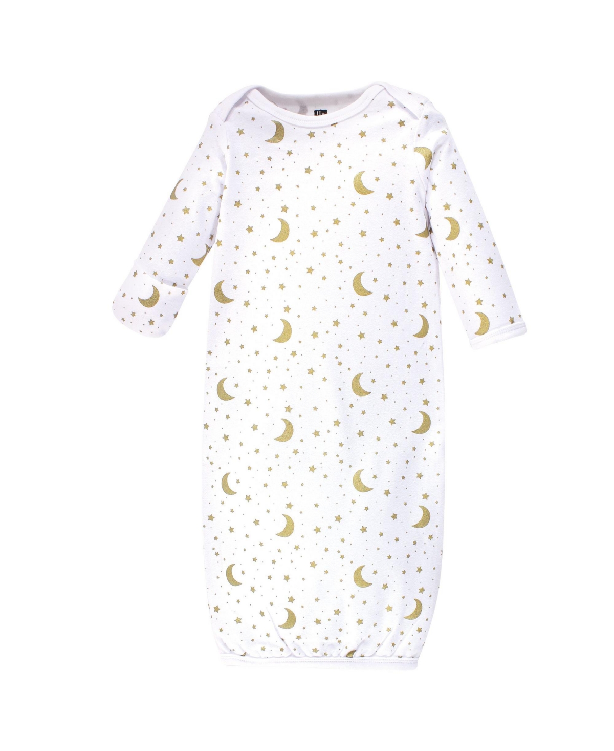 Hudson Baby Cotton Gowns, 3 Pack, Months