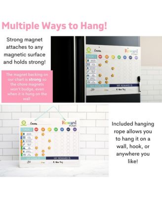 Reward Magnetic Behavior Chore Chart for Kids at Home