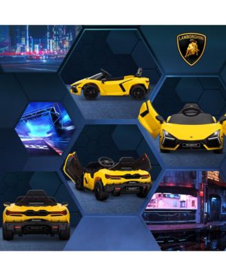 Lamborghini Revuelto Licensed Kids Ride on Car w/ Suspension,