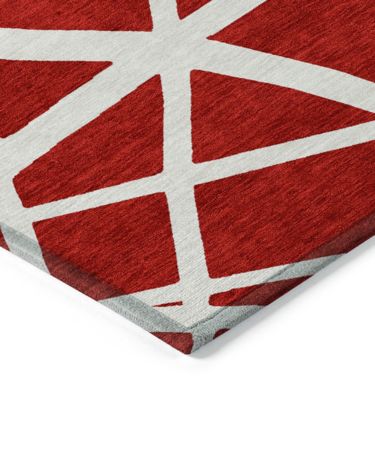 Addison Chantille Machine Washable Acn1040 9'x12' Area Rug In Red