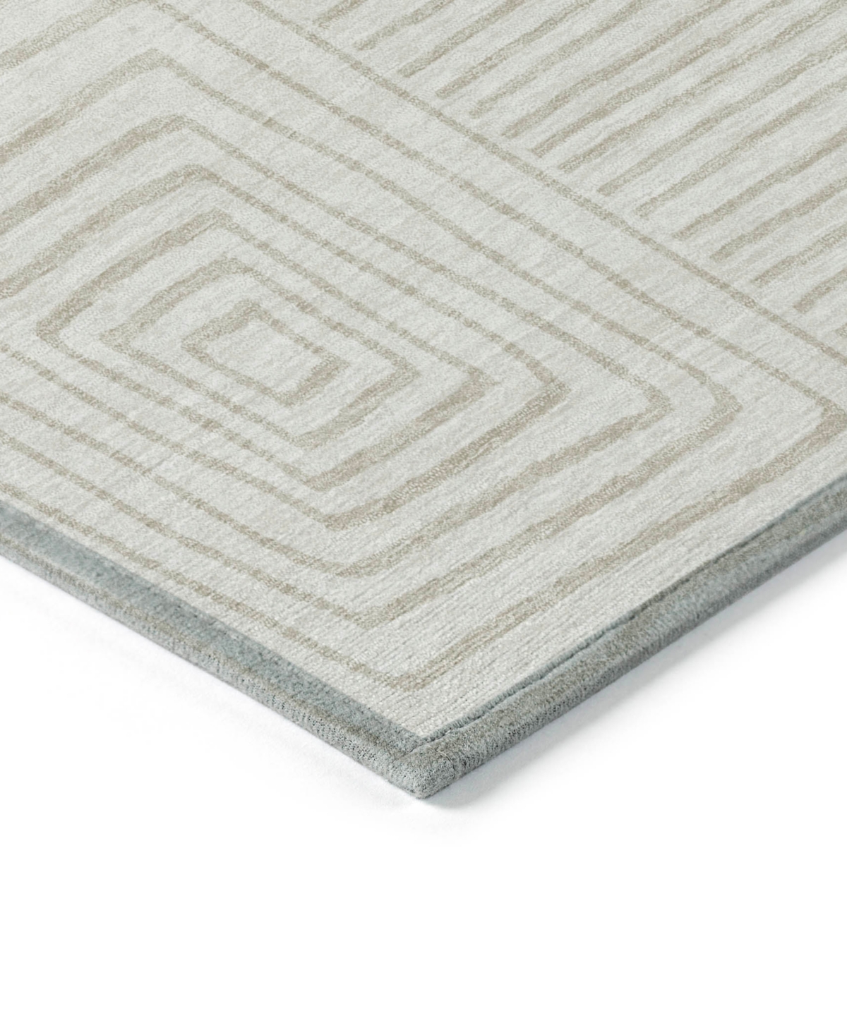Addison Chantille Machine Washable Acn1044 5'x7'6" Area Rug In Ivory