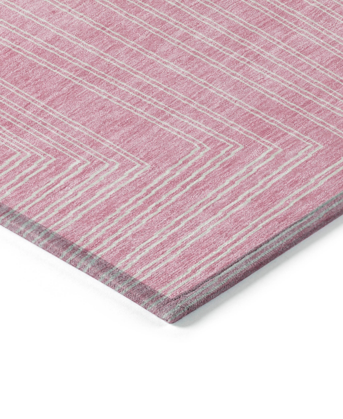 Addison Chantille Machine Washable Acn1045 2'6"x3'10" Area Rug In Pink