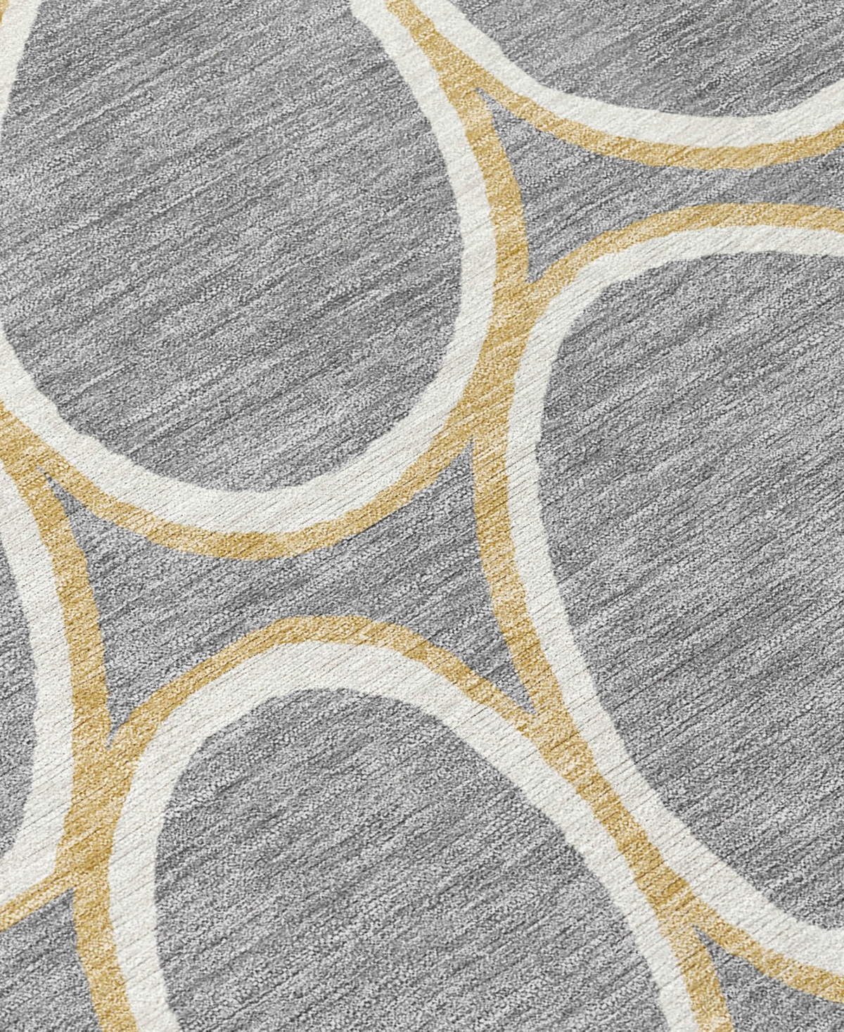 Addison Chantille Machine Washable Acn1041 2'3"x7'6" Runner Area Rug In Gray