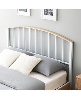 Queen Platform Bed Frame with Headboard & Footboard, Platform Bed Frame with 4 Storage Drawers