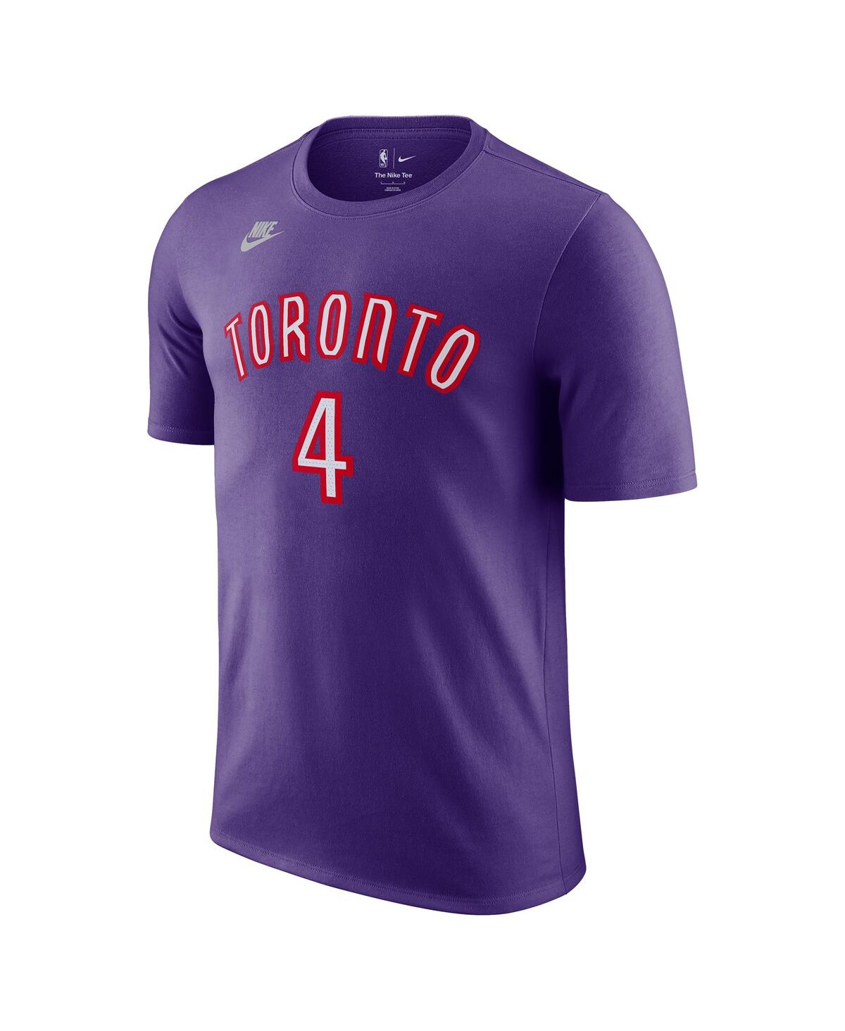 Nike Men's Scottie BarnesToronto Raptors Classic Edition Name Number T-Shirt - Purple
