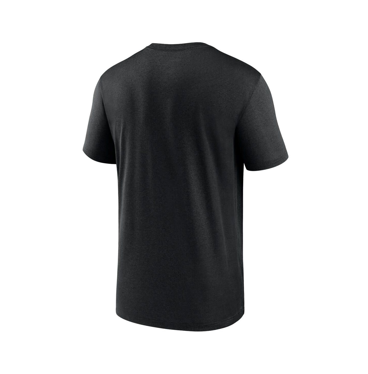 Мужская футболка Nike Black New York Jets Primetime Legend Wordmark Performance — фото 2