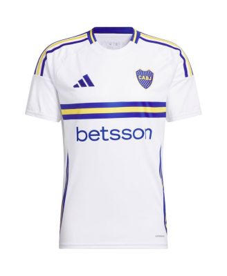 Men's White Boca Juniors 2024/25 Away Replica Jersey