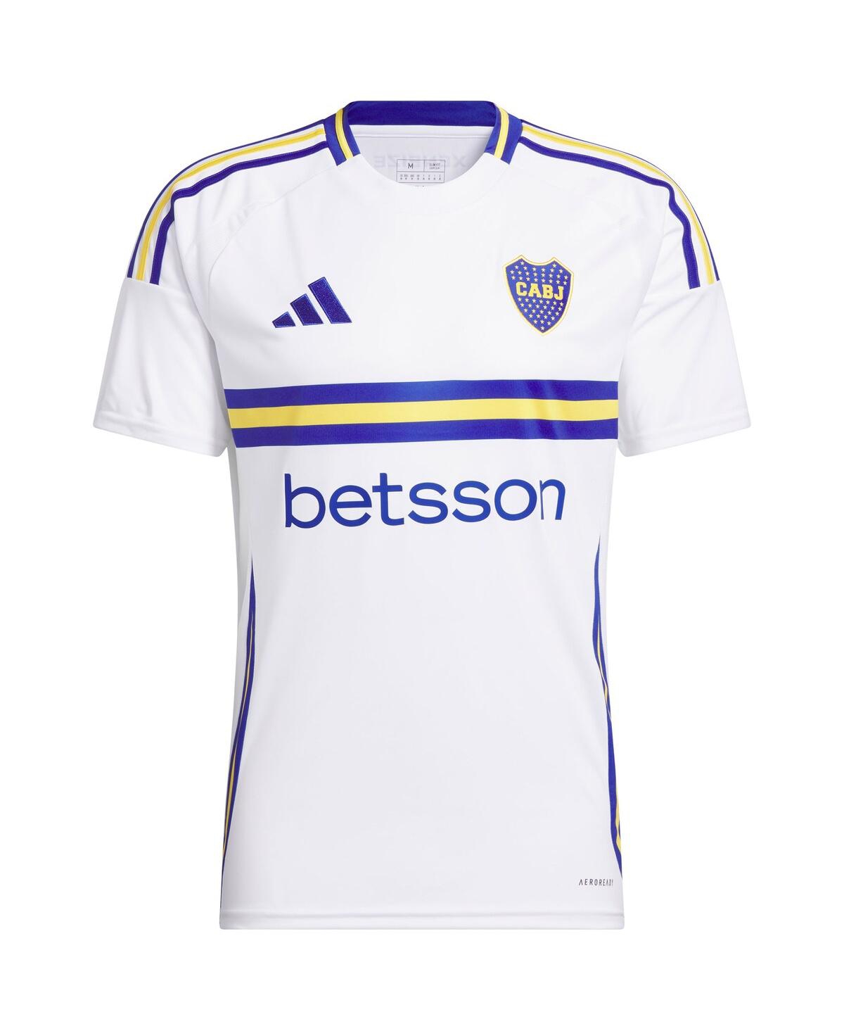 Adidas Men'sBoca Juniors 2024/25 Away Replica Jersey - White