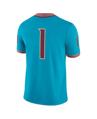 Men's Turquoise Florida State Seminoles Alternate Game Jersey