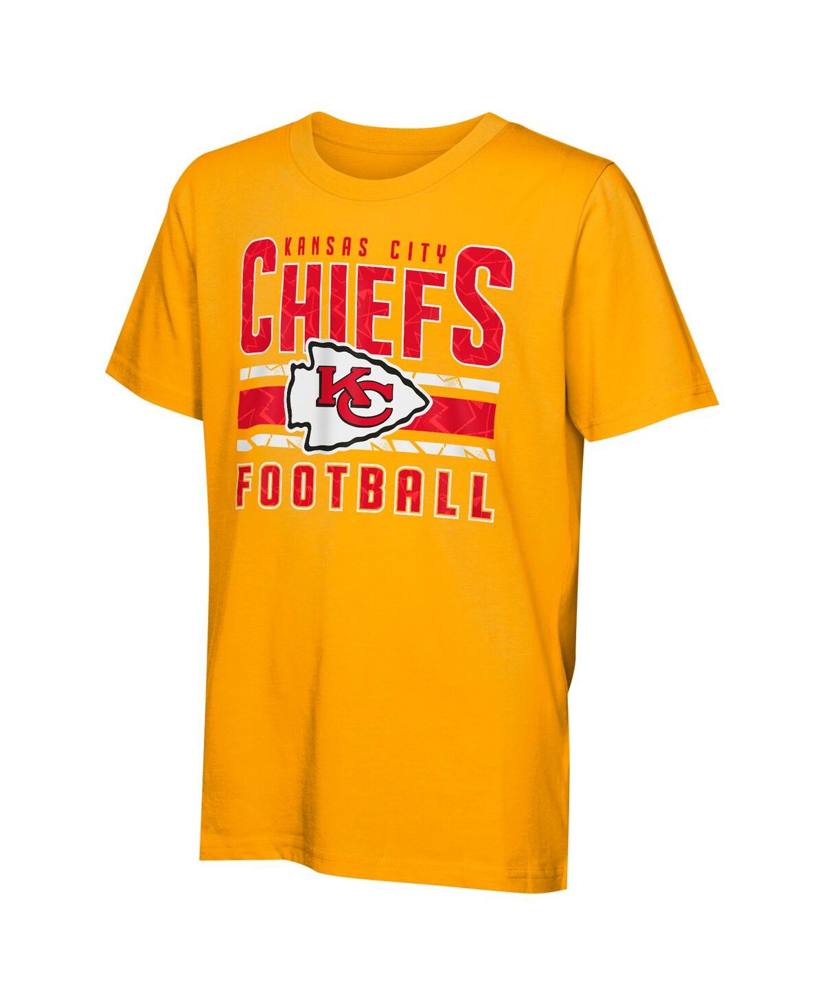 Outerstuff Big Boys and Girls Kansas City Chiefs In the Mix T-Shirt Combo Set