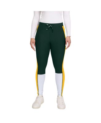 Women's Green Bay Packers Color-block Leggings