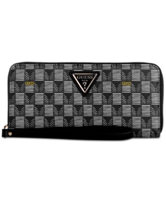 GUESS - G Wave Large Zip Around Wallet