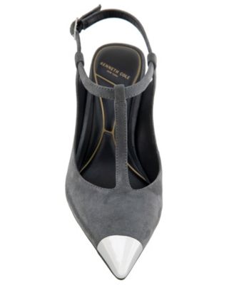Women's Romi Cap Toe T-Strap Pumps