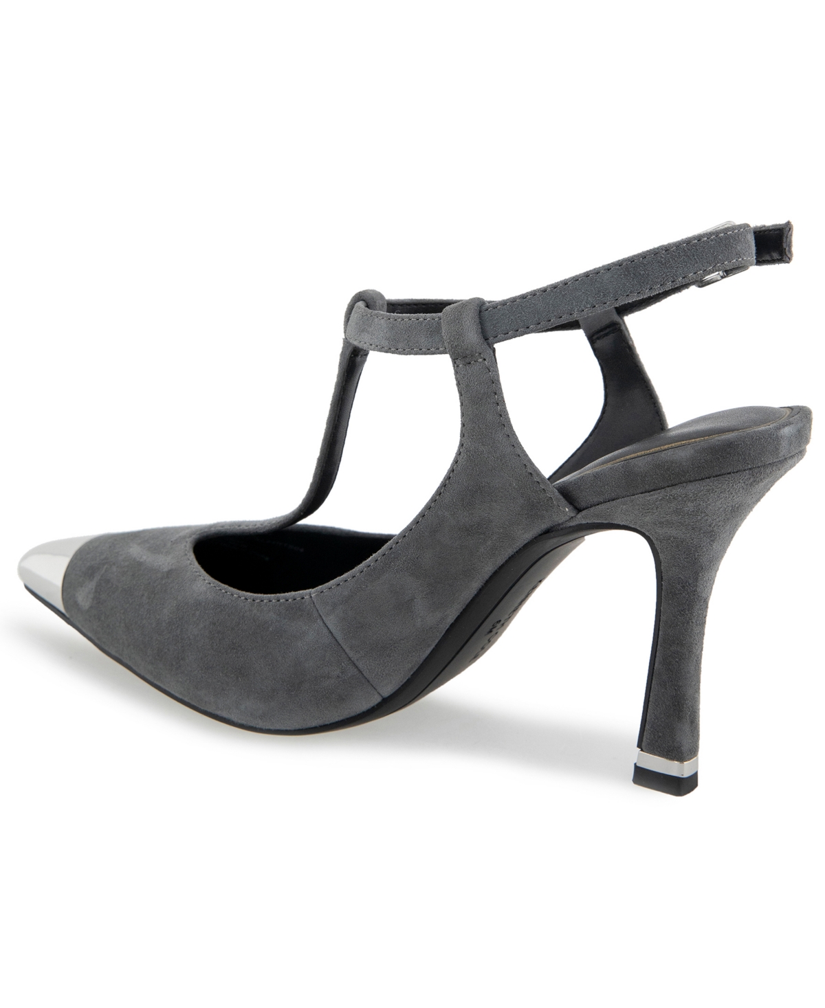 Kenneth Cole New York Women's Romi Cap Toe T-Strap Pumps