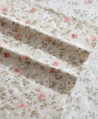 300 Thread Count Cotton Sateen 4-Pc. Sheet Set, Queen