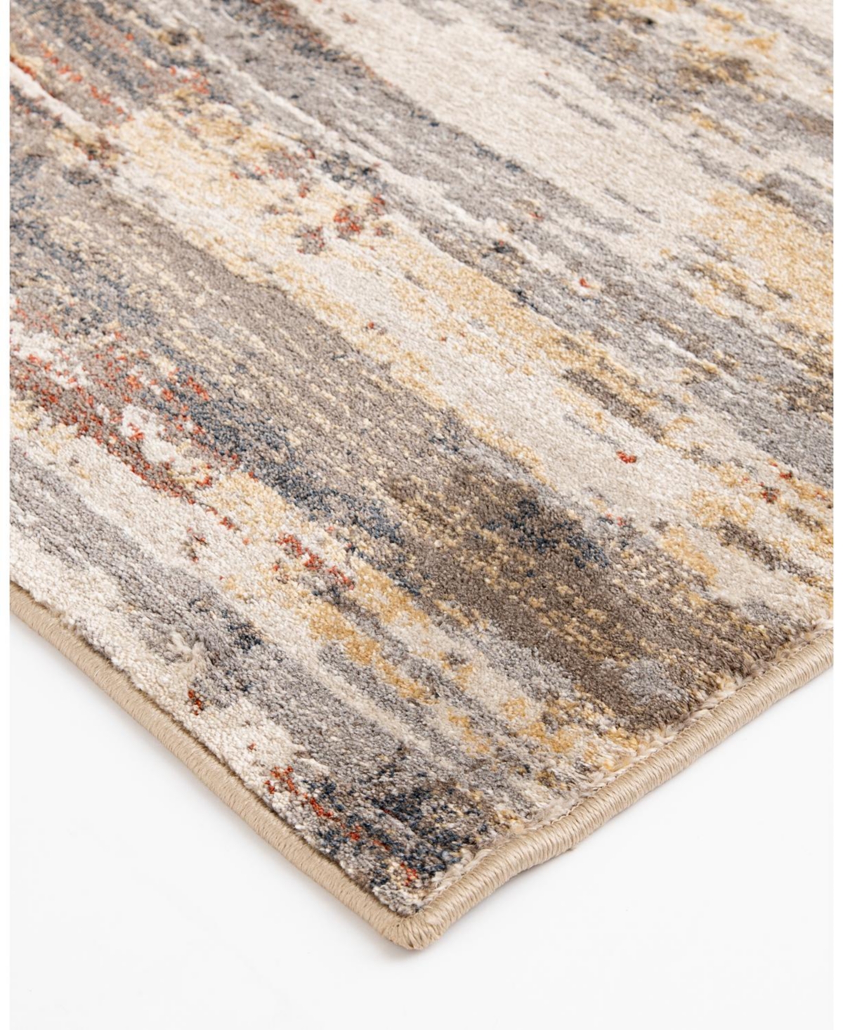 Shop Km Home Merit Kenliani 7'10''x9'10' Area Rug In Sand,gray