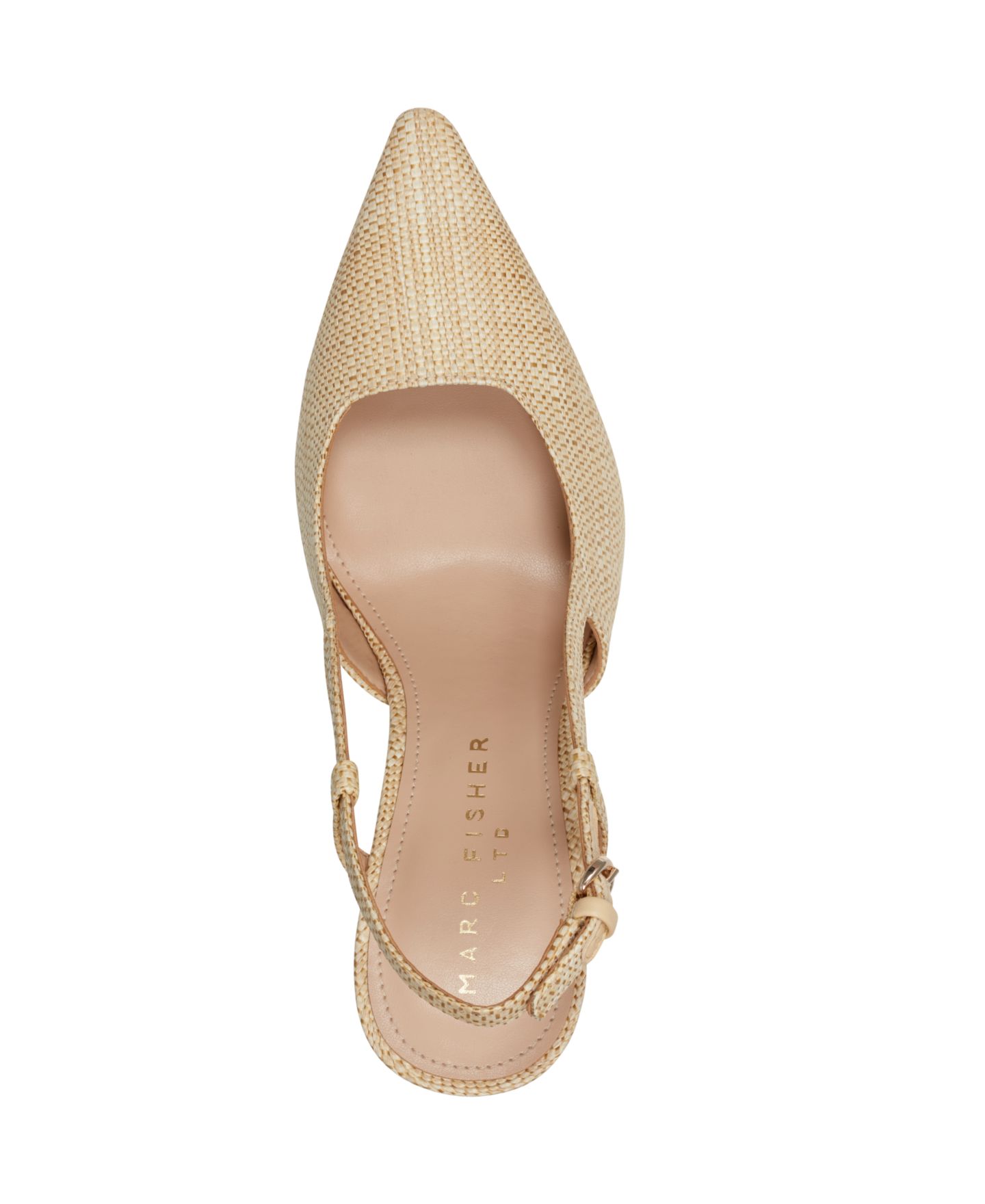 Женские туфли Marc Fisher LTD Torry High Stiletto Slingback, цвет: Светлый натуральный — фото 4