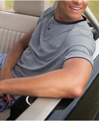 Men's Short Sleeve Henley T-Shirt