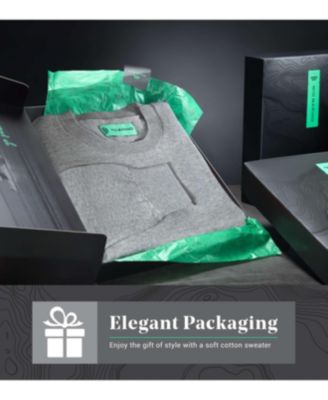 Men's Winter Crew Lightweight Pullover Sweater