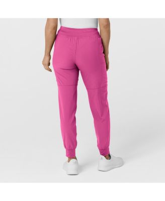 Plus Size W123 Comfort Waist Cargo Jogger Scrub Pant