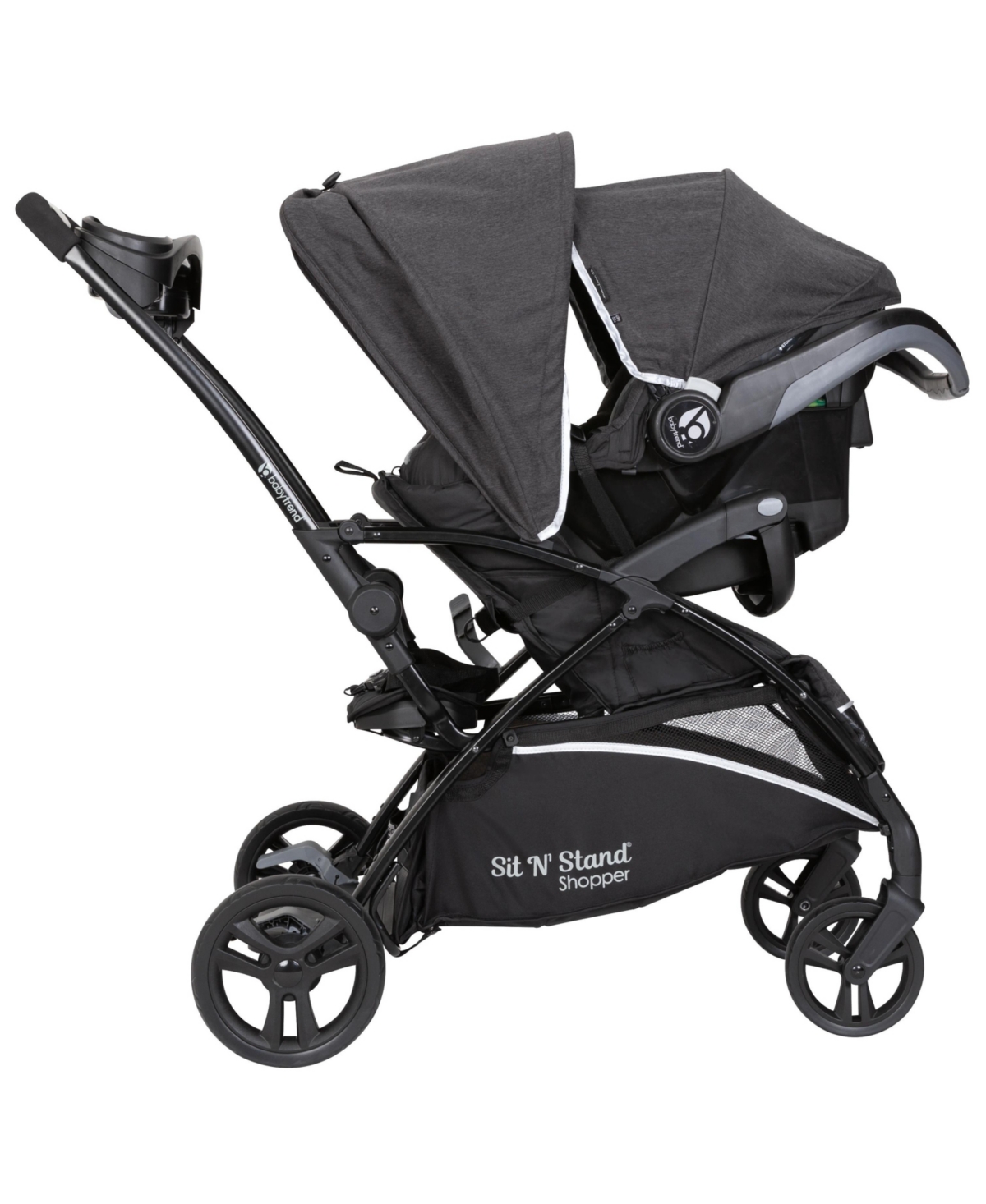 Baby Trend Sit N' Stand 5-in-1 Shopper Travel System