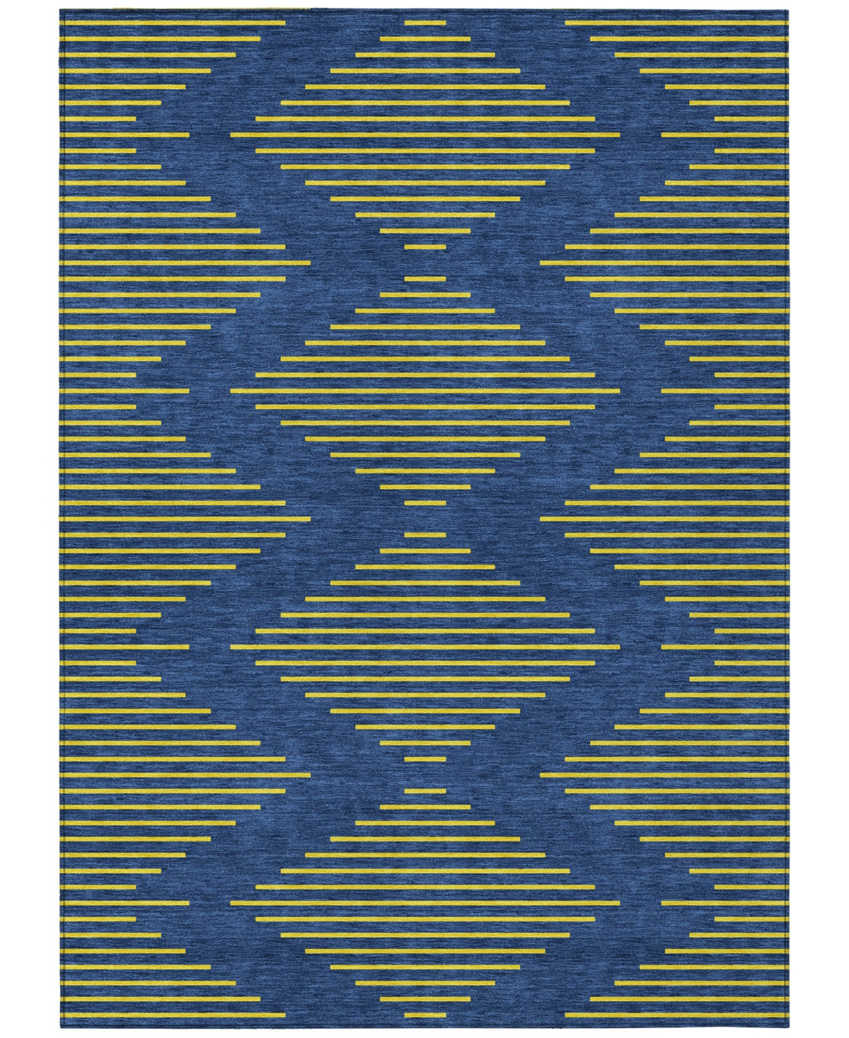 Addison Chantille Machine Washable Acn1017 9'x12' Area Rug In Navy