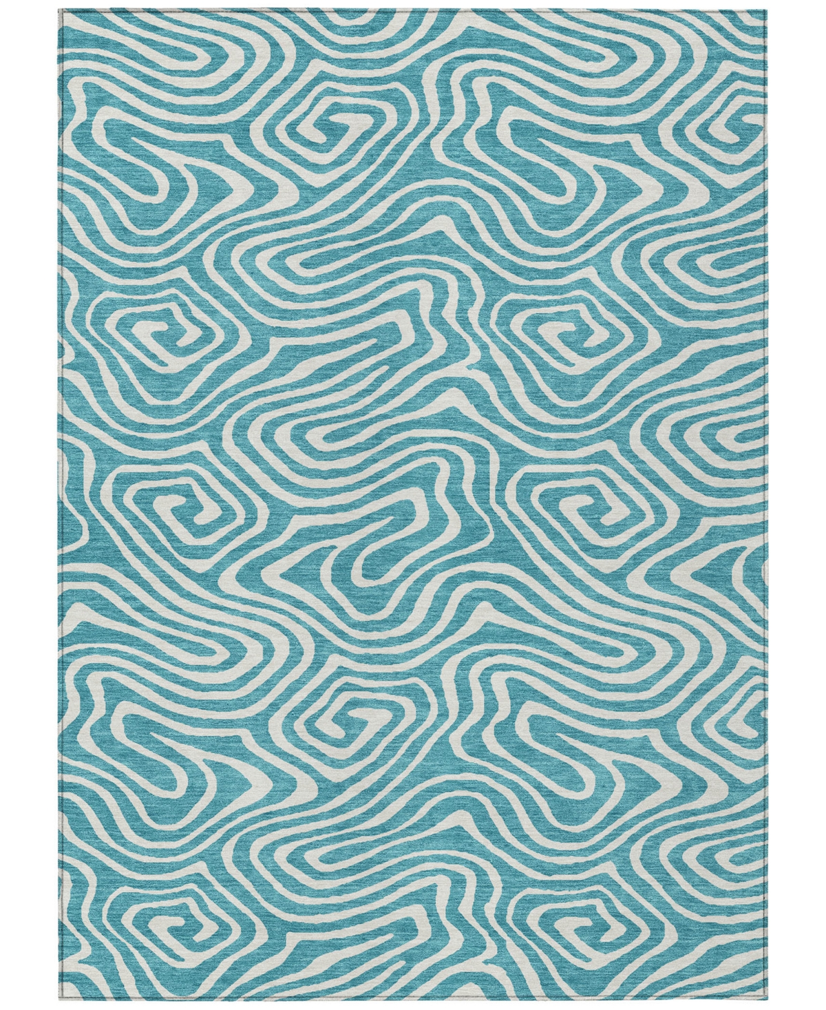 Addison Chantille Machine Washable Acn1020 2'6''x3'10'' Area Rug In Teal