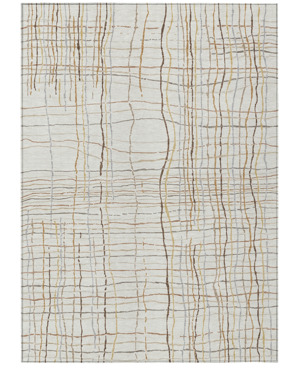 Addison Chantille Machine Washable Acn998 2'6"x3'10" Area Rug In Ivory