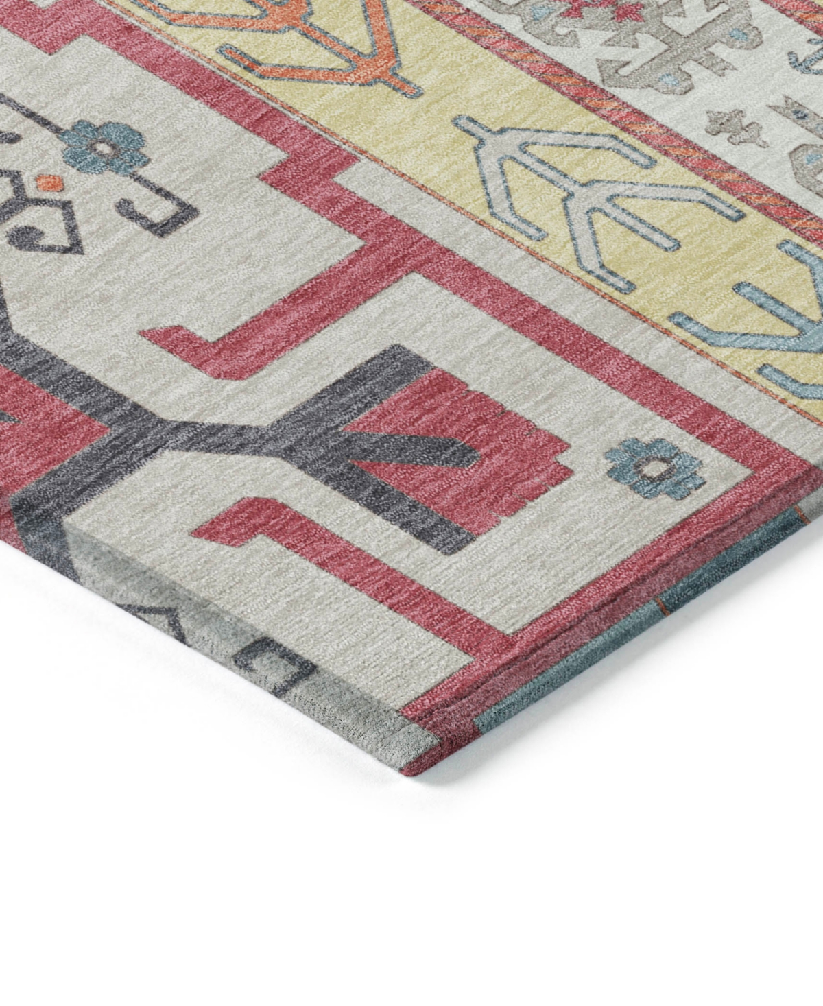 Addison Chantille Machine Washable Acn1015 2'3"x7'6" Runner Area Rug In Ivory