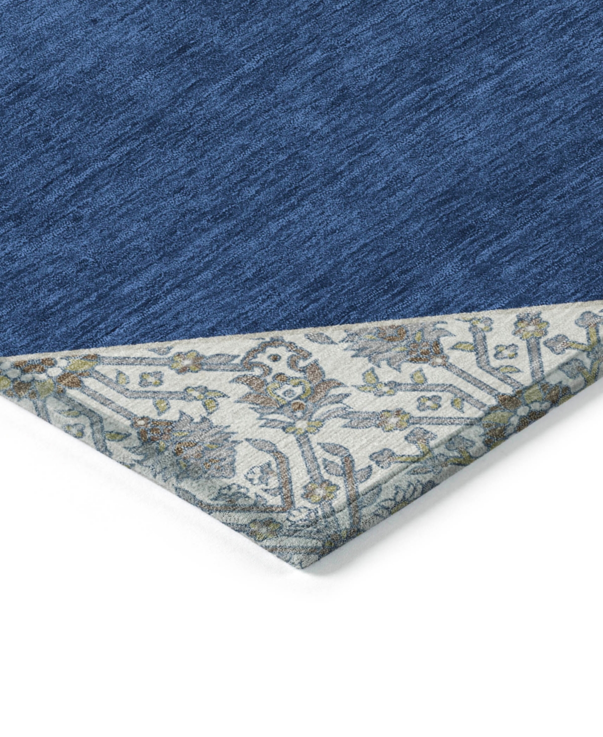Addison Chantille Machine Washable Acn1011 10'x14' Area Rug In Navy