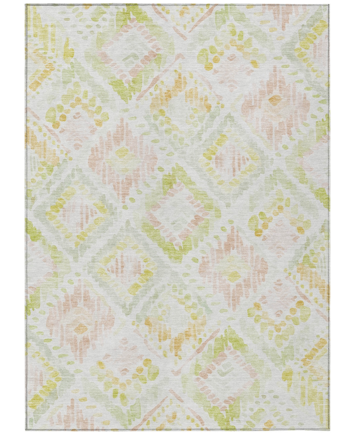 Addison Chantille Machine Washable Acn1088 9'x12' Area Rug In Pink