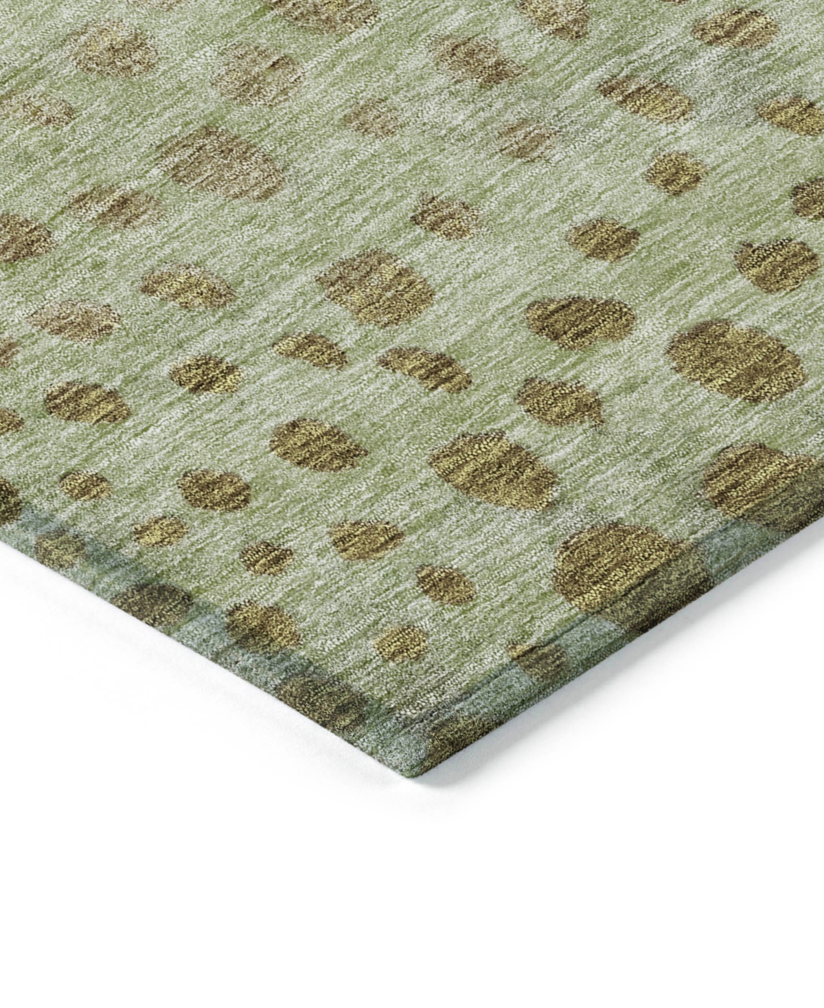 Addison Chantille Machine Washable Acn1074 5'x7'6" Area Rug In Grass