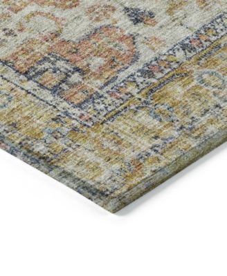 Addison Chantille Machine Washable Acn1103 Rug Collection In Wheat