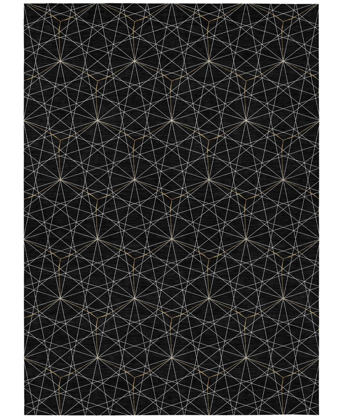Addison Chantille Machine Washable Acn987 8'x10' Area Rug In Black