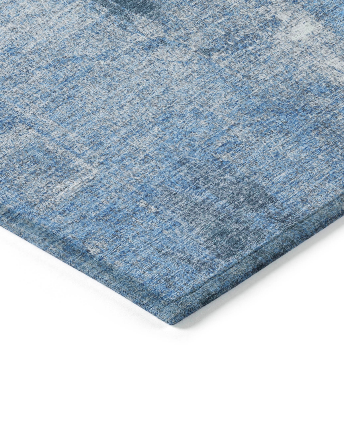 Addison Chantille Machine Washable Acn989 3'x5' Area Rug In Denim