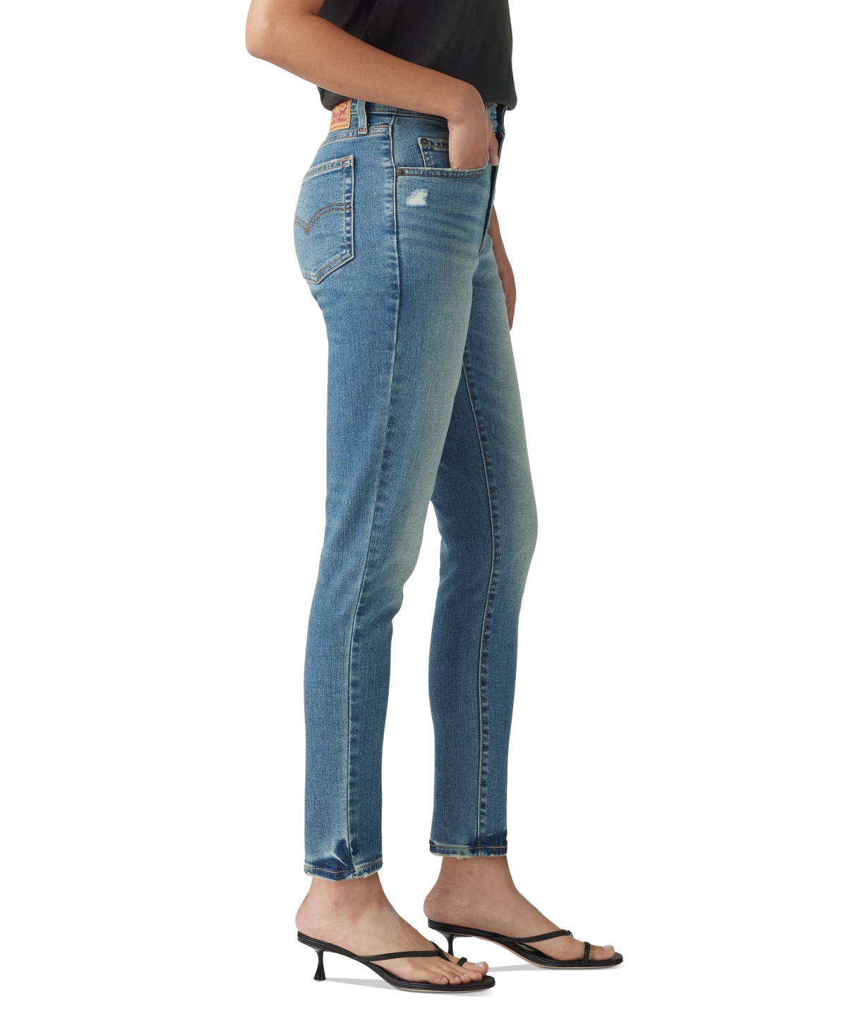 Levi's Slim-fit Cotton Jeans In Eternal Indigo Dark Tint