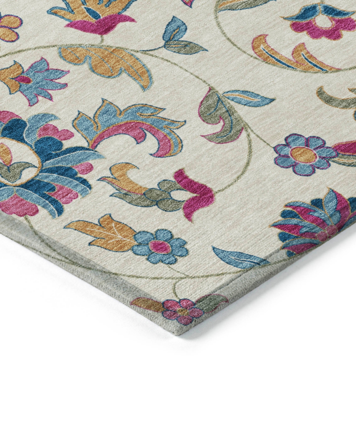 Addison Chantille Machine Washable Acn1006 2'3"x7'6" Runner Area Rug In Ivory