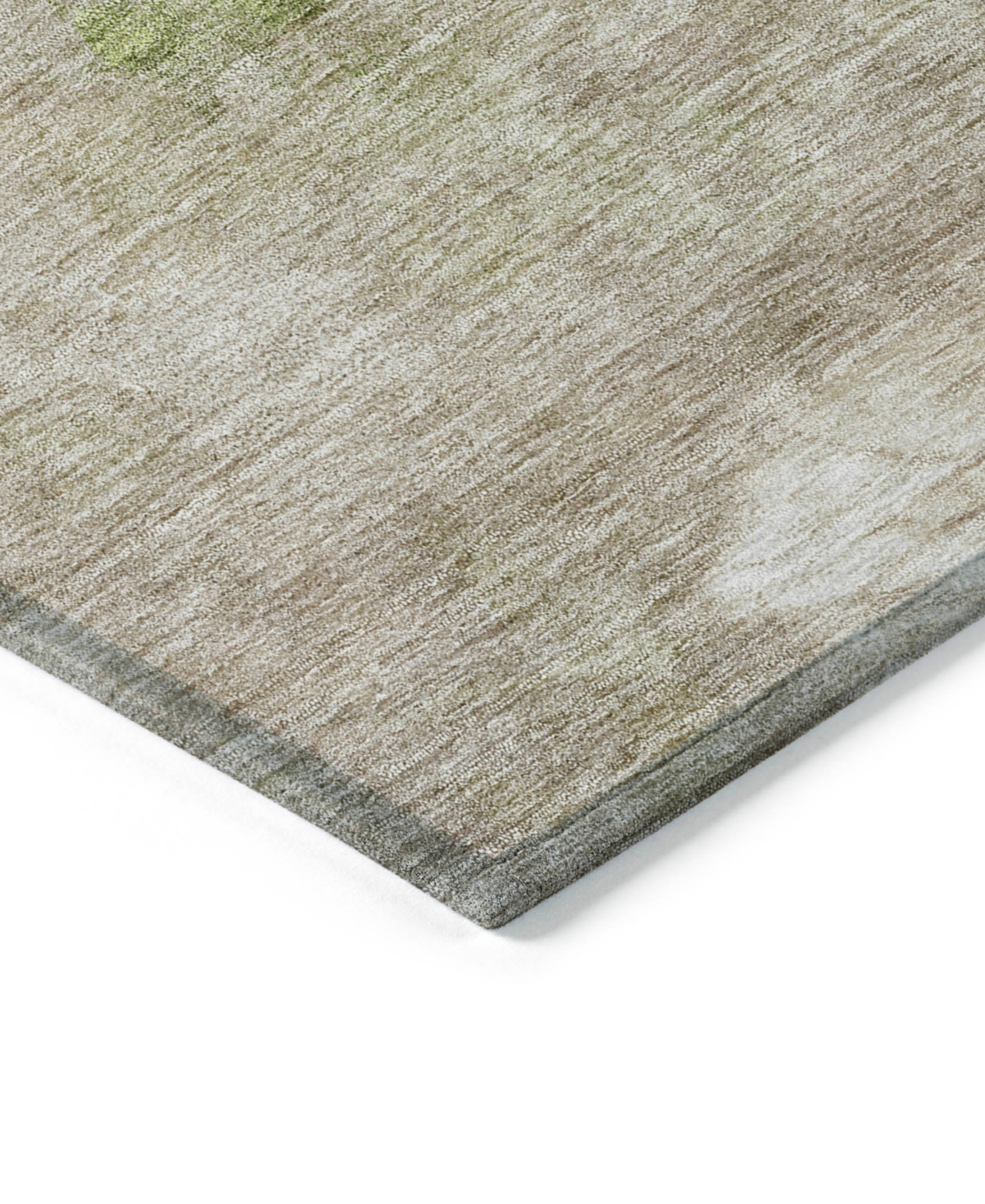 Addison Chantille Machine Washable Acn1138 5'x7'6" Area Rug In Olive